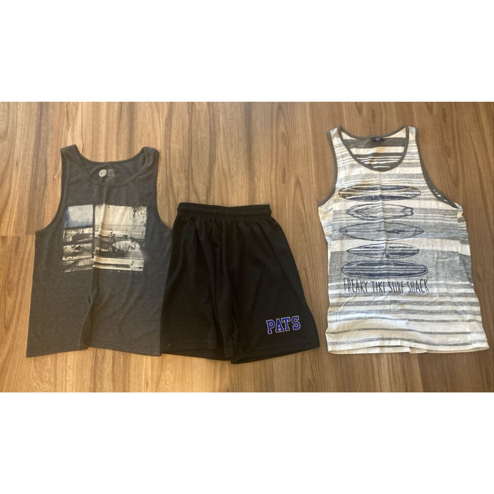 U.S. Apparel / O'Neill / Ramco Set of 3: Men's Tank Tops & Shorts (Size Small)